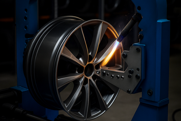 Mobile alloy wheel repair